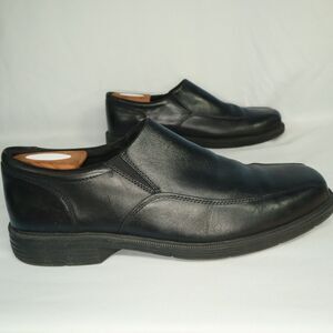 Nunn Bush Mens Loafer Black Slip on Dress shoe Size 12M